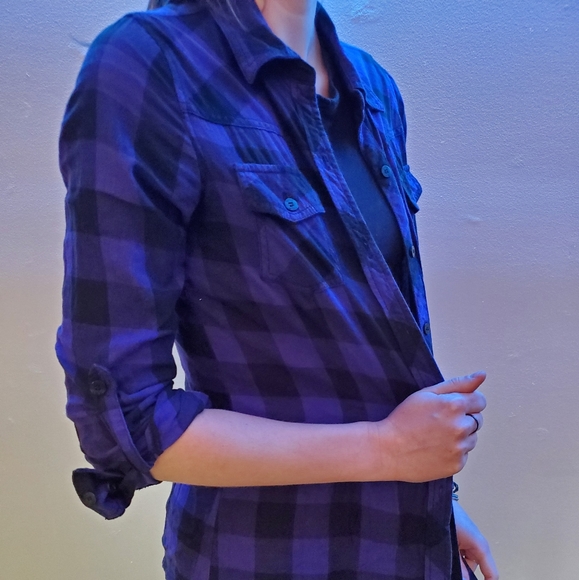 Streetwear Society Purple Plaid - Picture 1 of 2